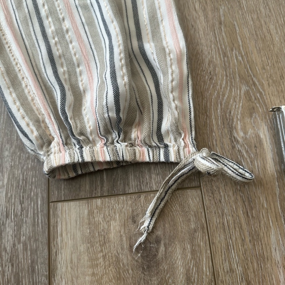 Surf Gypsy Multi Color Pants With Elastic Waist C… - image 3